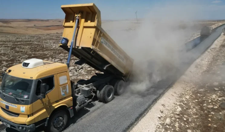 Şanlıurfa kırsalında ulaşım altyapısı güçleniyor