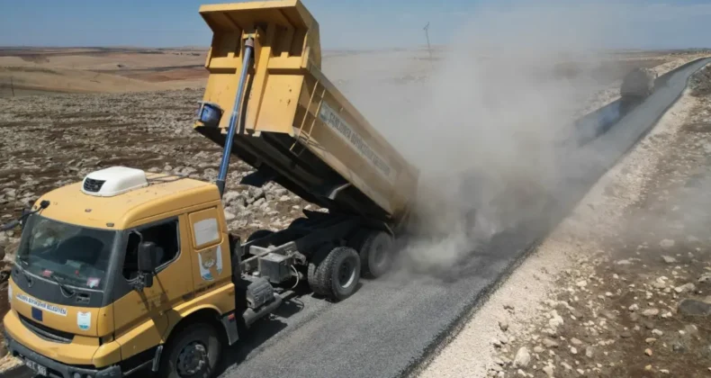 Şanlıurfa kırsalında ulaşım altyapısı güçleniyor