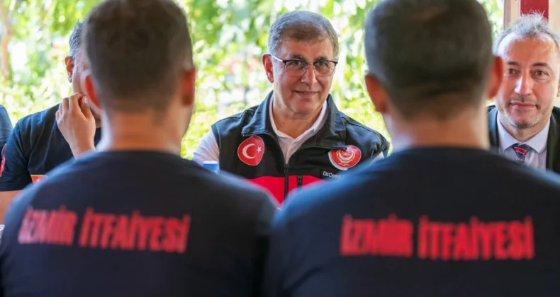 İzmir’de itfaiye personeline prim müjdesi! Başkan Tugay açıkladı…