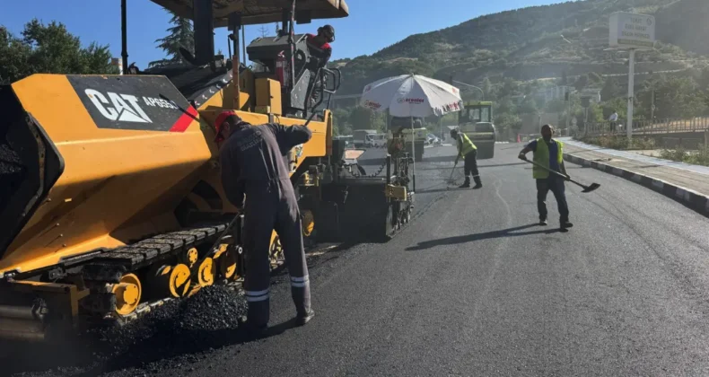 Tokat asfalt ve kaldırım çalışmasıyla estetik yapıya kavuşuyor