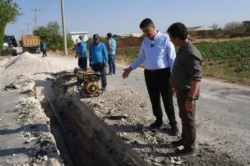 Adıyaman’da yeni içme suyu hattı çalışması
