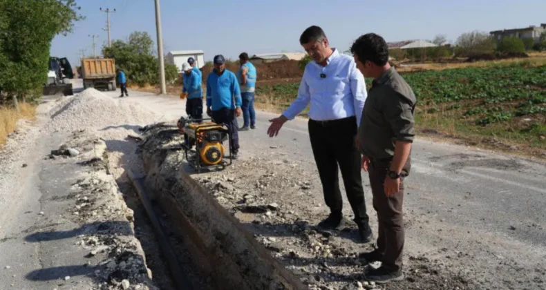 Adıyaman’da yeni içme suyu hattı çalışması