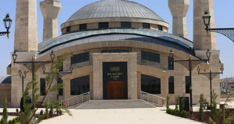Aksaray’da Hz. Ali Şifa Cami ibadete hazır hale getirildi