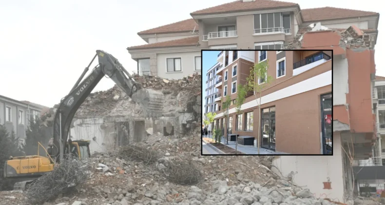 Aksaray’da kentsel dönüşüm! 2 bin 600 bağımsız bölüm yıkıldı…
