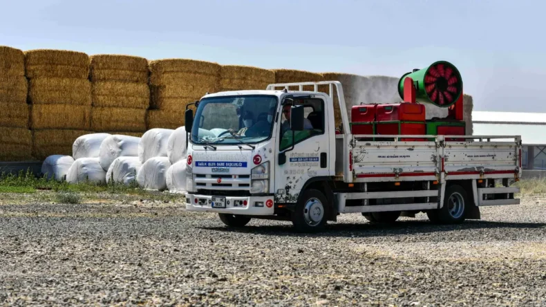 Ankara’da haşerelere karşı ilaçlama yapılıyor