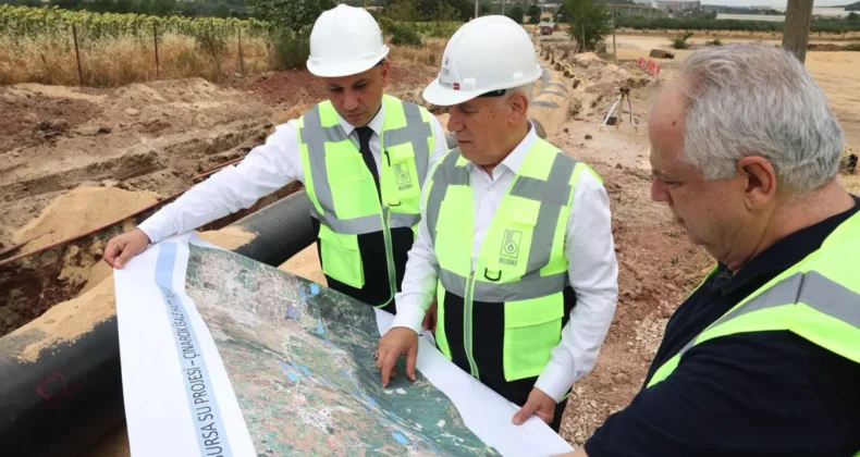 Bursa’yı 2060 yılına kadar rahatlatacak su projesi