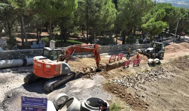 Bursa’da altyapı güçlendirme çalışması