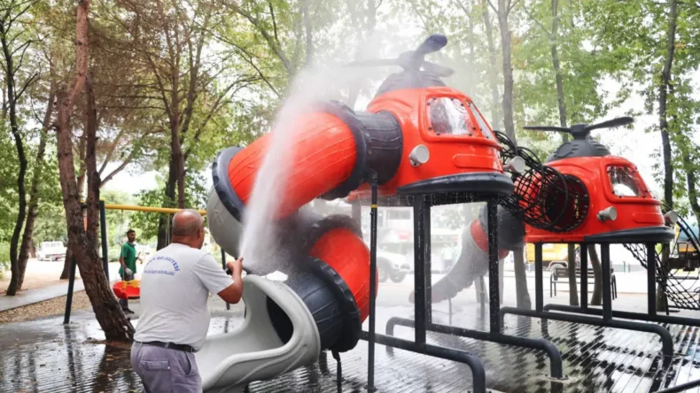 Canik Belediyesi’nden havacılık konseptli yeni park