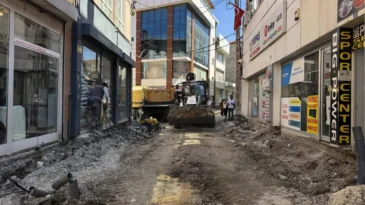 Çorum’un eski sokaklarında yenileme çalışması başladı