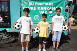 “Temiz Şehir Düzce” için minikler farkındalık oluşturdu