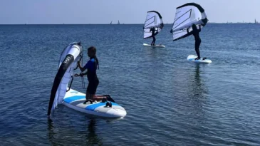 Hataylı çocuklar Kiel’de dalgalarla buluştu