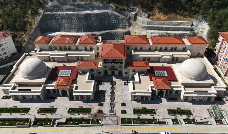 Kızılcahamam’da Büyük Kaplıca’ya yoğun ilgi