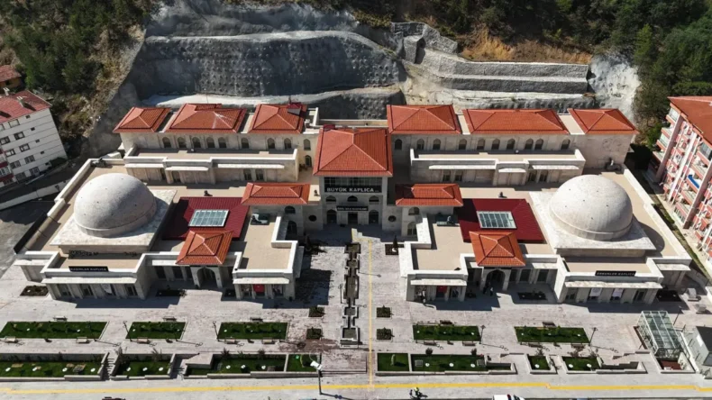 Kızılcahamam’da Büyük Kaplıca’ya yoğun ilgi