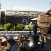 Nevşehir Kalesi’nde ilk kez antika pazarı kuruldu