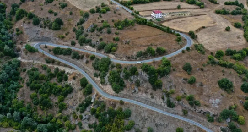Ordu kırsalında yol seferberliği