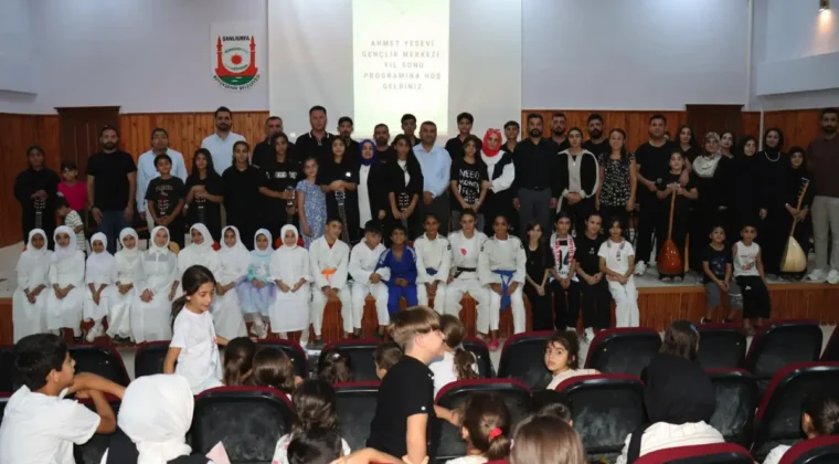 Şanlıurfa Büyükşehir’in yaz kursları sona erdi