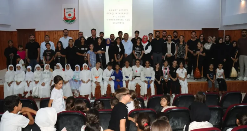 Şanlıurfa Büyükşehir’in yaz kursları sona erdi