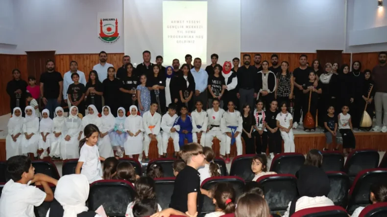 Şanlıurfa Büyükşehir’in yaz kursları sona erdi