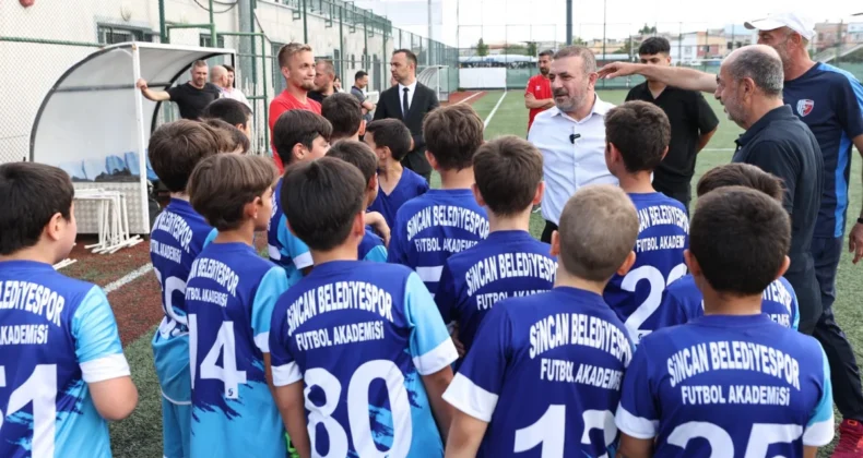 Sincan Belediyespor Yaz Futbol Okulu başlıyor