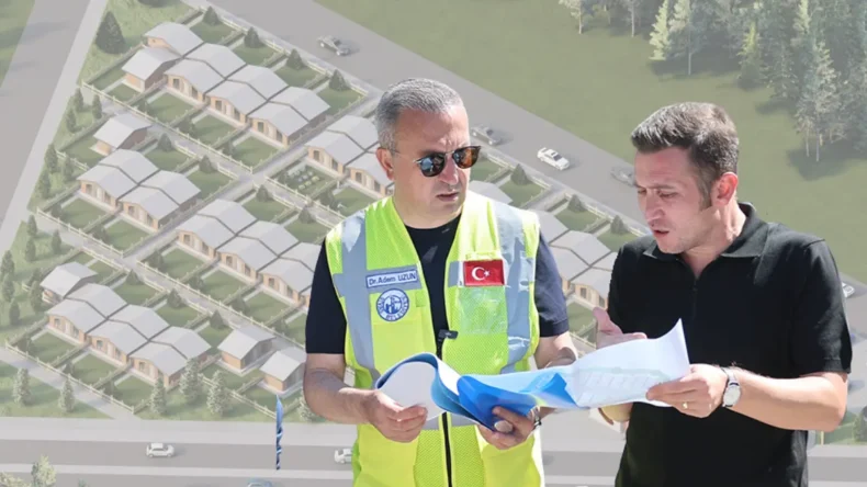 Sivas’ta başkan sözünü tuttu! “Bahçeli Evler” projesinde sona doğru…