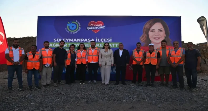 Tekirdağ’da taşkınları önlemek için çalışma yürütüldü
