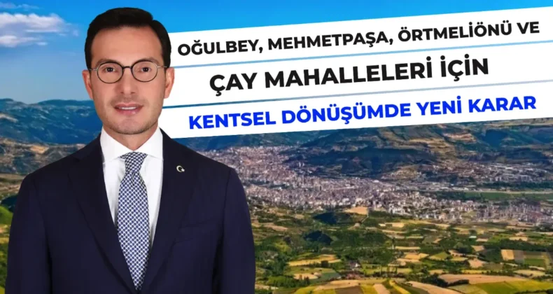 Tokat’ta kentsel dönüşüm hamleleri devam ediyor