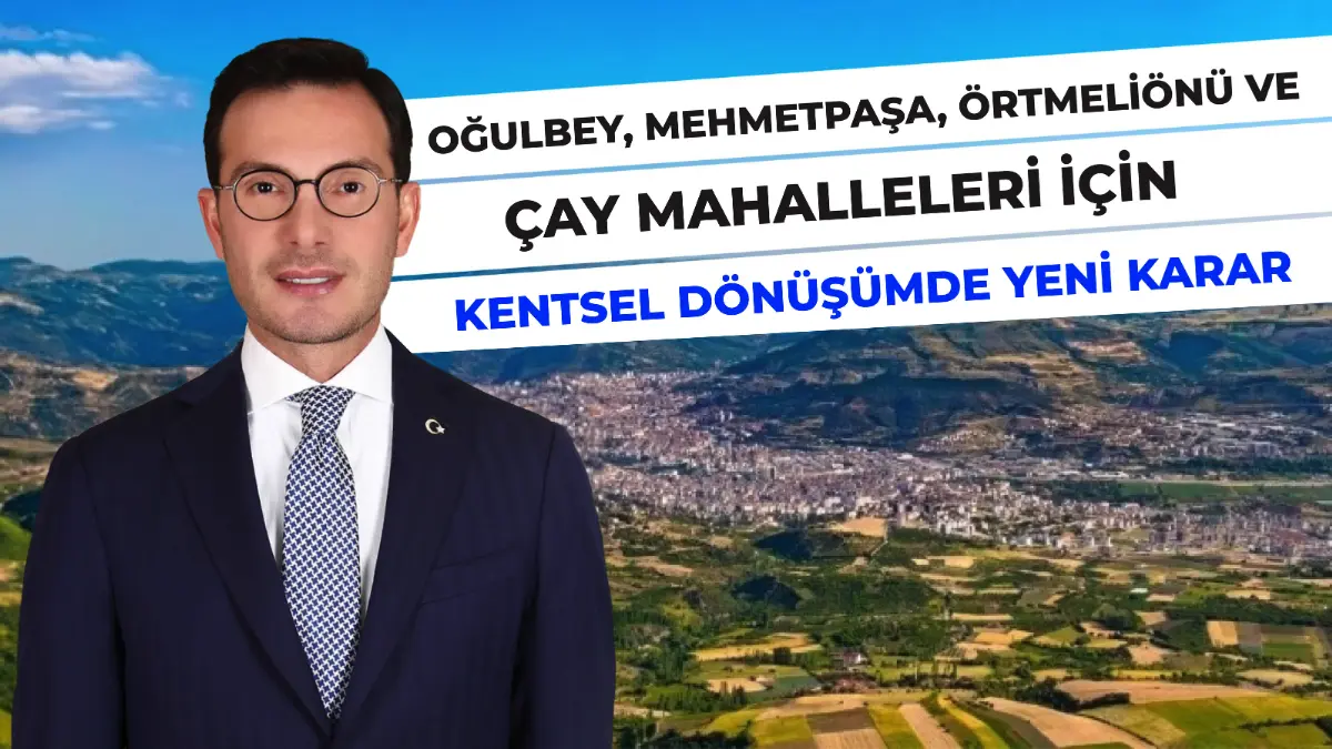 Tokat Belediye Başkanı Mehmet Kemal Yazıcıoğlu’nun girişimleri, Cumhurbaşkanı Sayın Recep