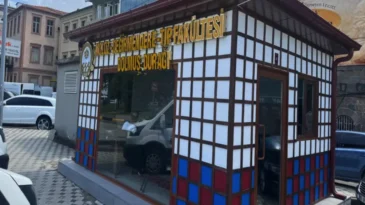 Trabzon’da taksi ve dolmuş durakları yenileniyor