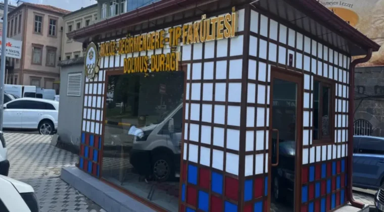 Trabzon’da taksi ve dolmuş durakları yenileniyor
