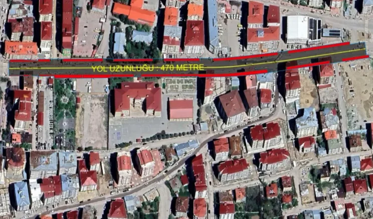 Van’da Maraşal Fevzi Çakmak Caddesi yenileniyor