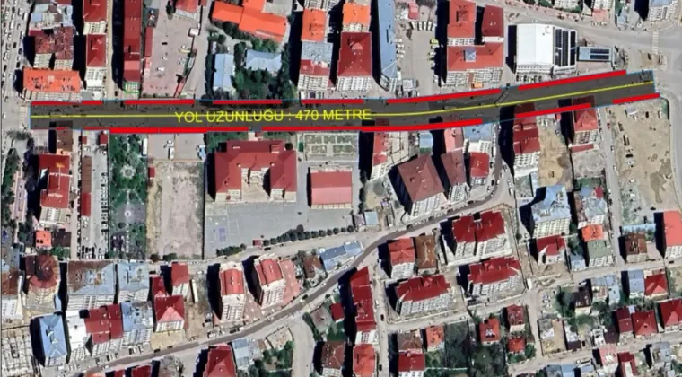 Van’da Maraşal Fevzi Çakmak Caddesi yenileniyor