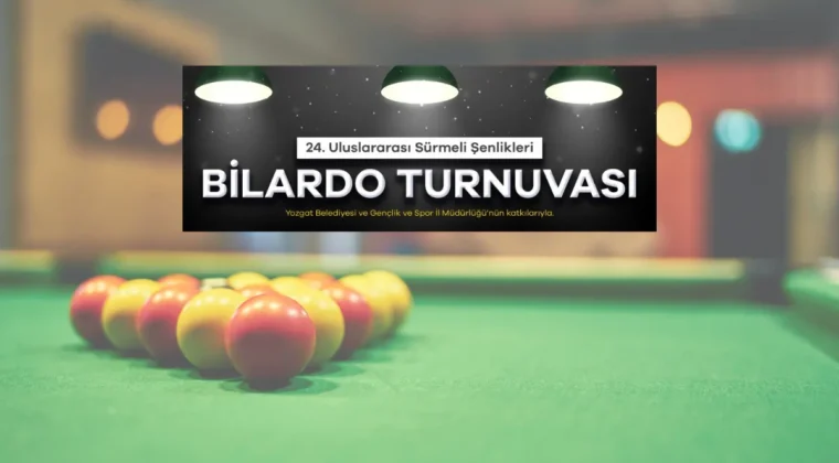 Şampiyon bilardocular Yozgat’ta buluşuyor