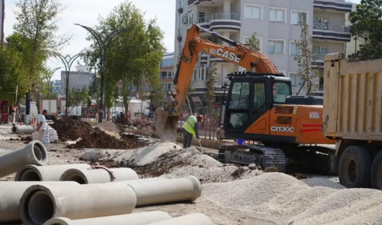 Adıyaman’da altyapı çalışmaları sürüyor