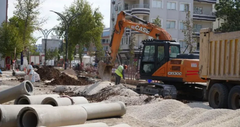 Adıyaman’da altyapı çalışmaları sürüyor