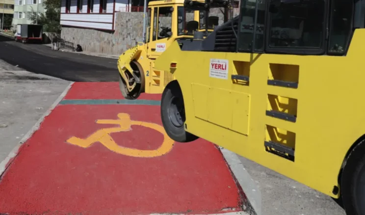 Ağrı’da engelsiz ulaşım için çalışmalar devam ediyor