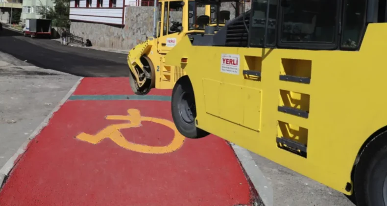 Ağrı’da engelsiz ulaşım için çalışmalar devam ediyor