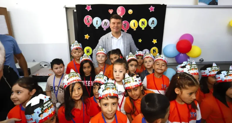 Aksaray’da miniklerin heyecanına başkan ortak oldu