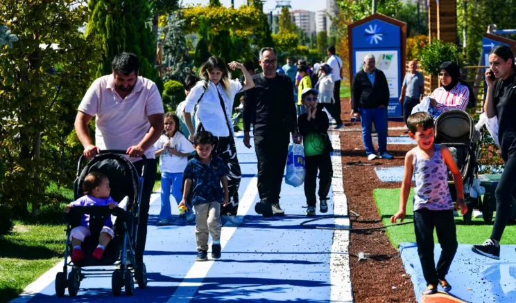 Ankara’da Atatürk Çocukları Doğal Yaşam Parkı’na ziyaretçi akını