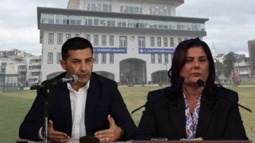 Aydın Büyükşehir ve Kuşadası arasında bina gerginliği