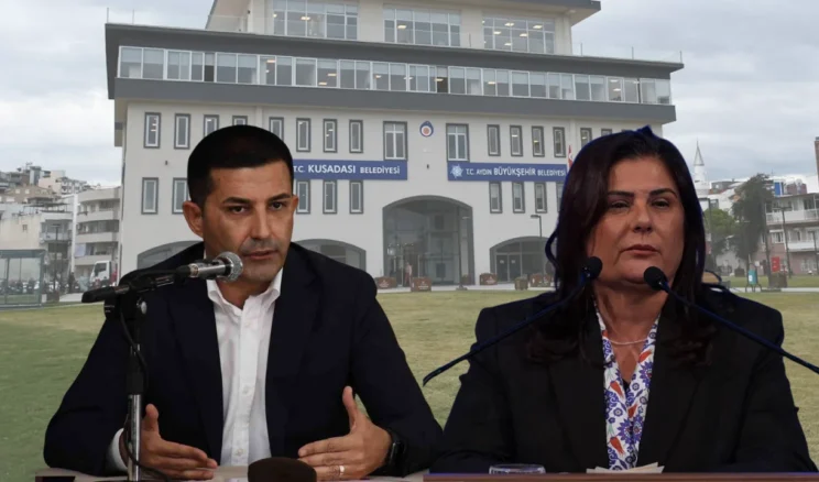 Aydın Büyükşehir ve Kuşadası arasında bina gerginliği