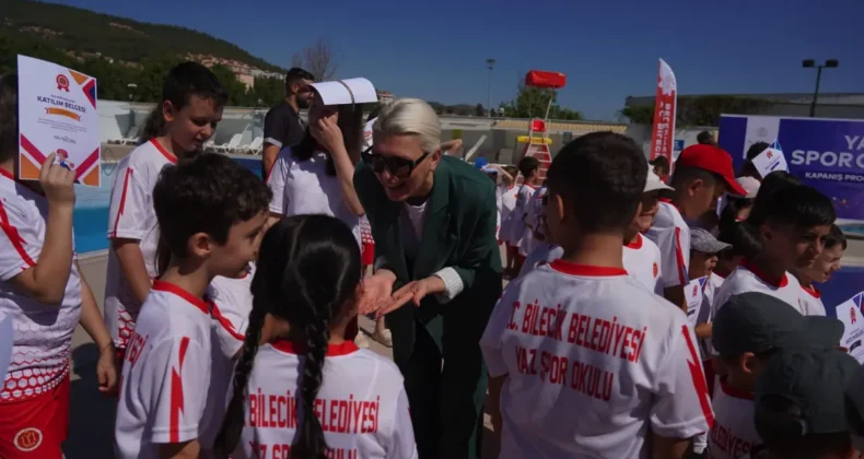 Bilecik’te 307 öğrenci yaz spor okullarından mezun oldu