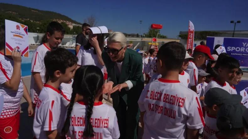 Bilecik’te 307 öğrenci yaz spor okullarından mezun oldu