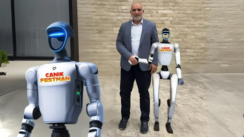 İnsansı robot Canik’te sahne alacak