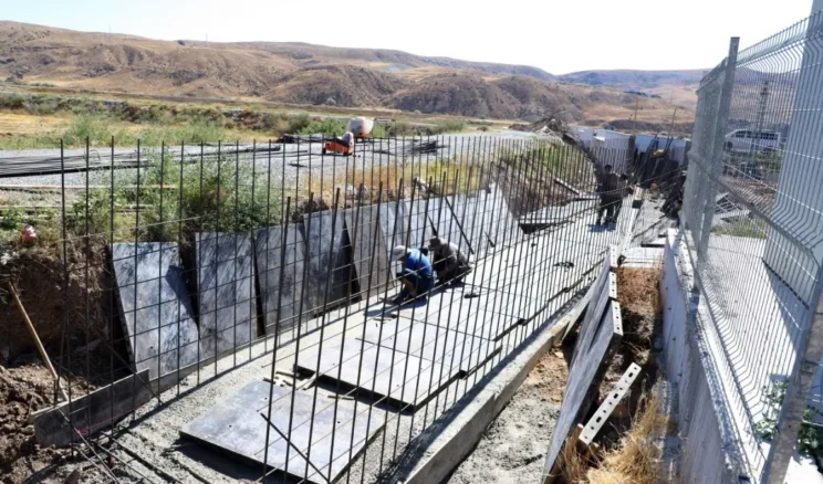 Çankırı’da Taşkın Koruma Tesisi çalışmalarında sona gelindi