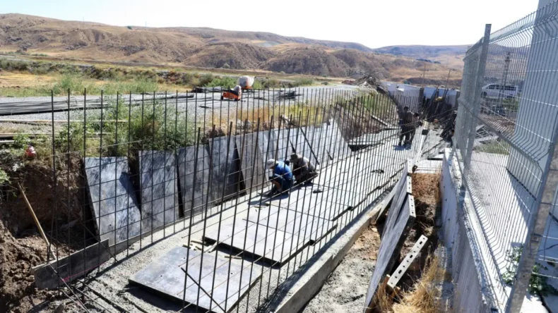 Çankırı’da Taşkın Koruma Tesisi çalışmalarında sona gelindi