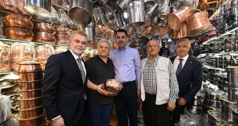 Bakan Kurum Kahramanmaraş’ı ziyaret etti