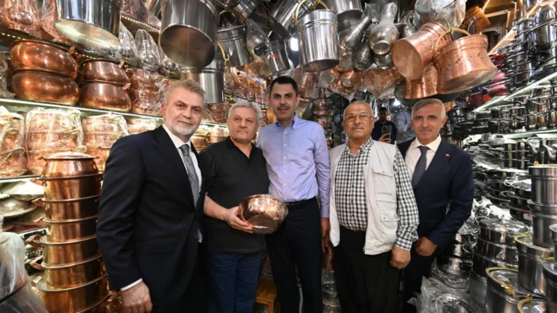 Bakan Kurum Kahramanmaraş’ı ziyaret etti