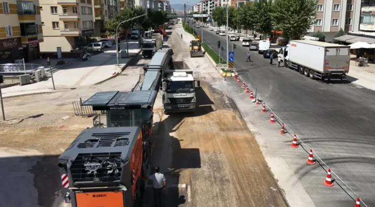 Çorum’da ulaşımı rahatlatacak çalışmalar sürüyor