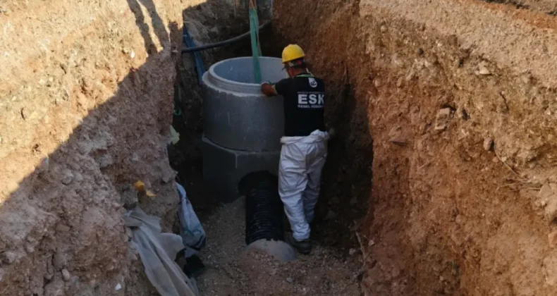 Eskişehir’de yağmur suyu altyapısı güçlendiriliyor