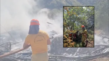 Karabük’te orman yangını! Hava müdahalesiyle söndürüldü…